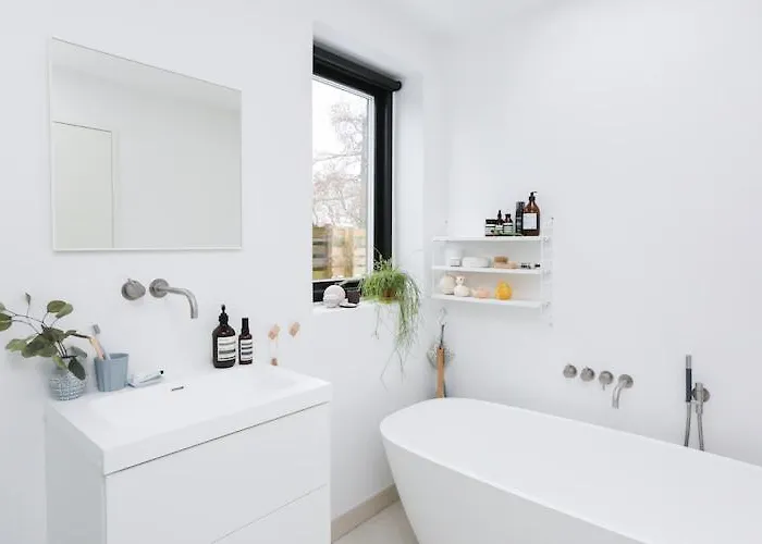 Modern Architecture Atrium House Kodaň