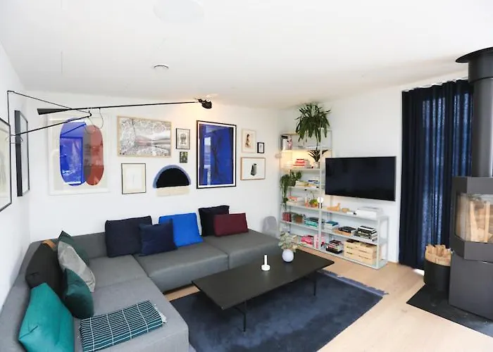 Modern Architecture Atrium House Villa Copenhague